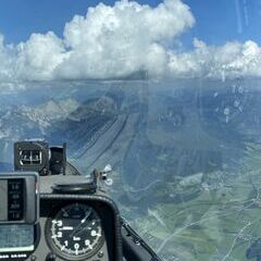 Flugwegposition um 13:50:26: Aufgenommen in der Nähe von Rottenmann, Österreich in 2469 Meter